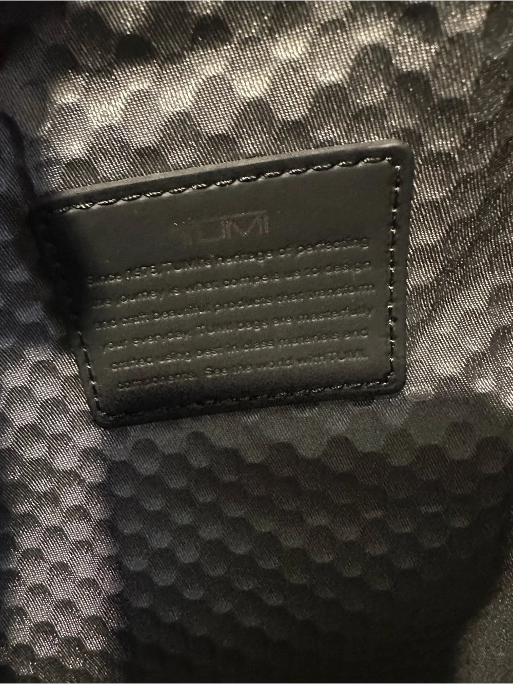 TUMI Black Men’s Travel Large Tote Bag - Sleek Utility Carry